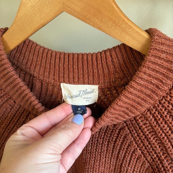 Universal Thread Brown Rust Sweater M - Picture 3 of 5